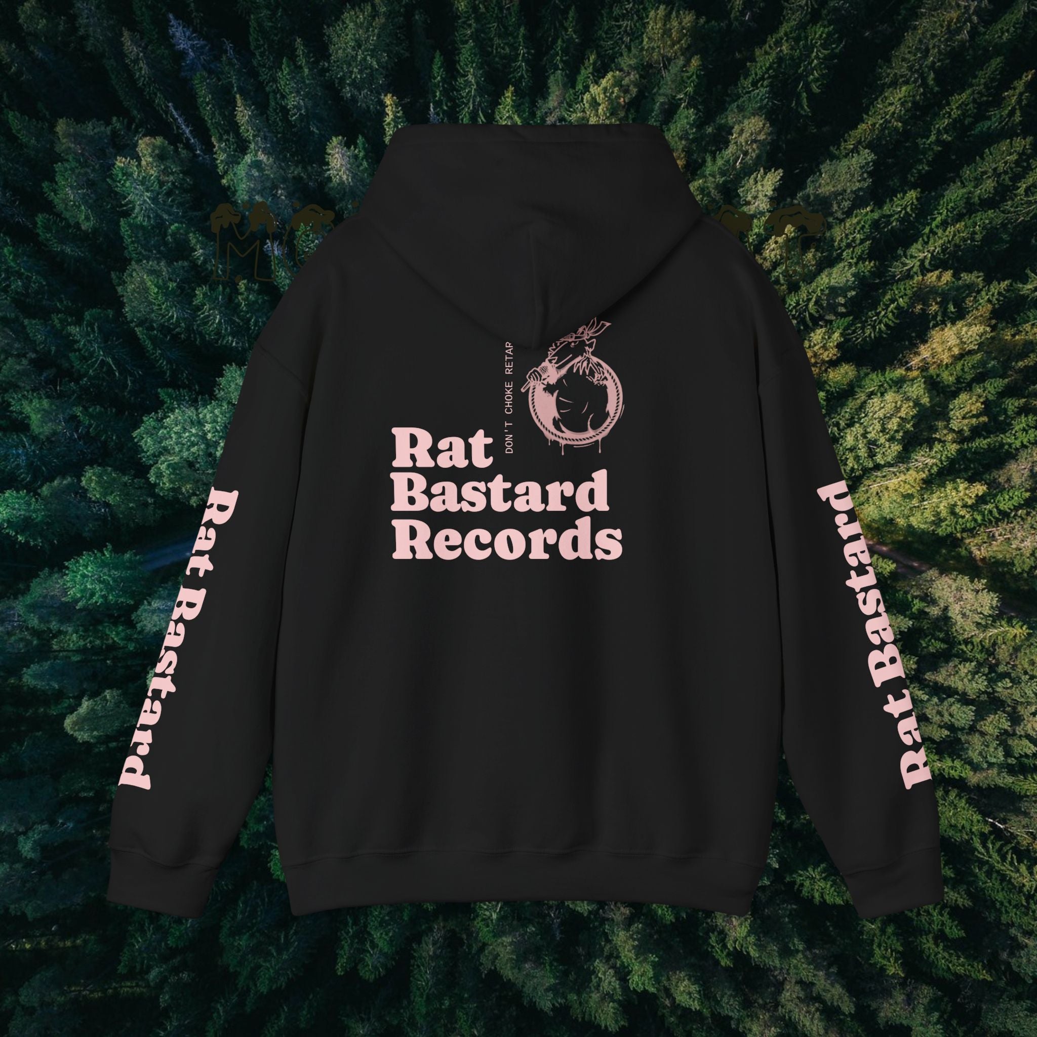 Rat Bastard Records Logo Hoodie