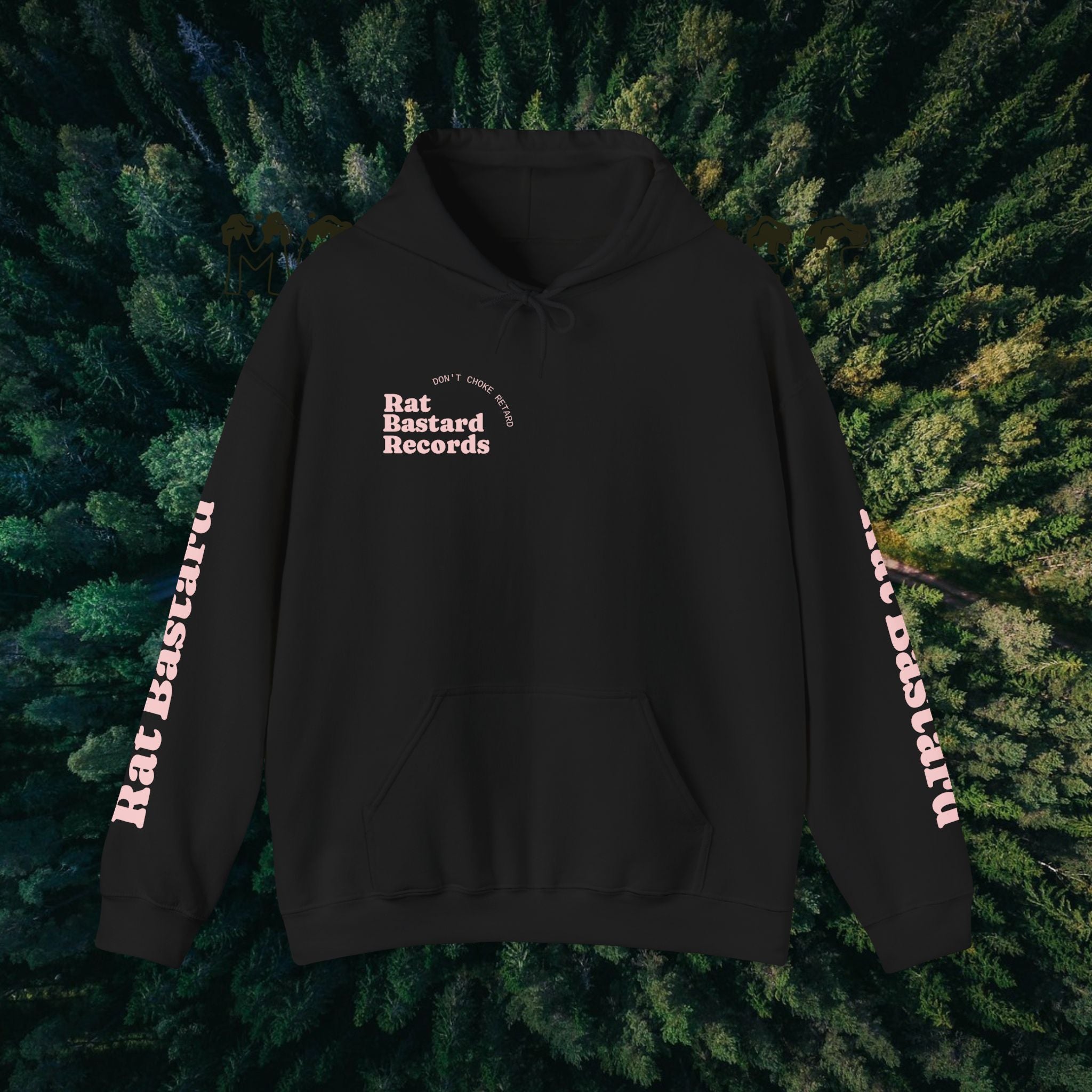 Rat Bastard Records Logo Hoodie