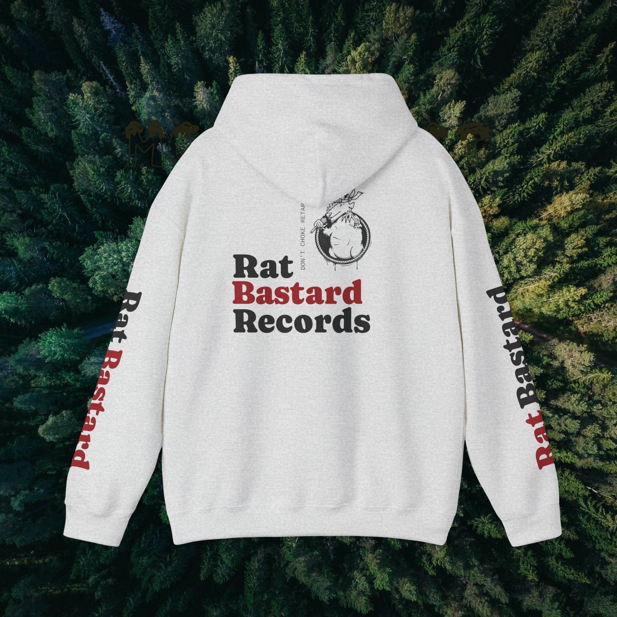 Rat Bastard Records Logo Hoodie