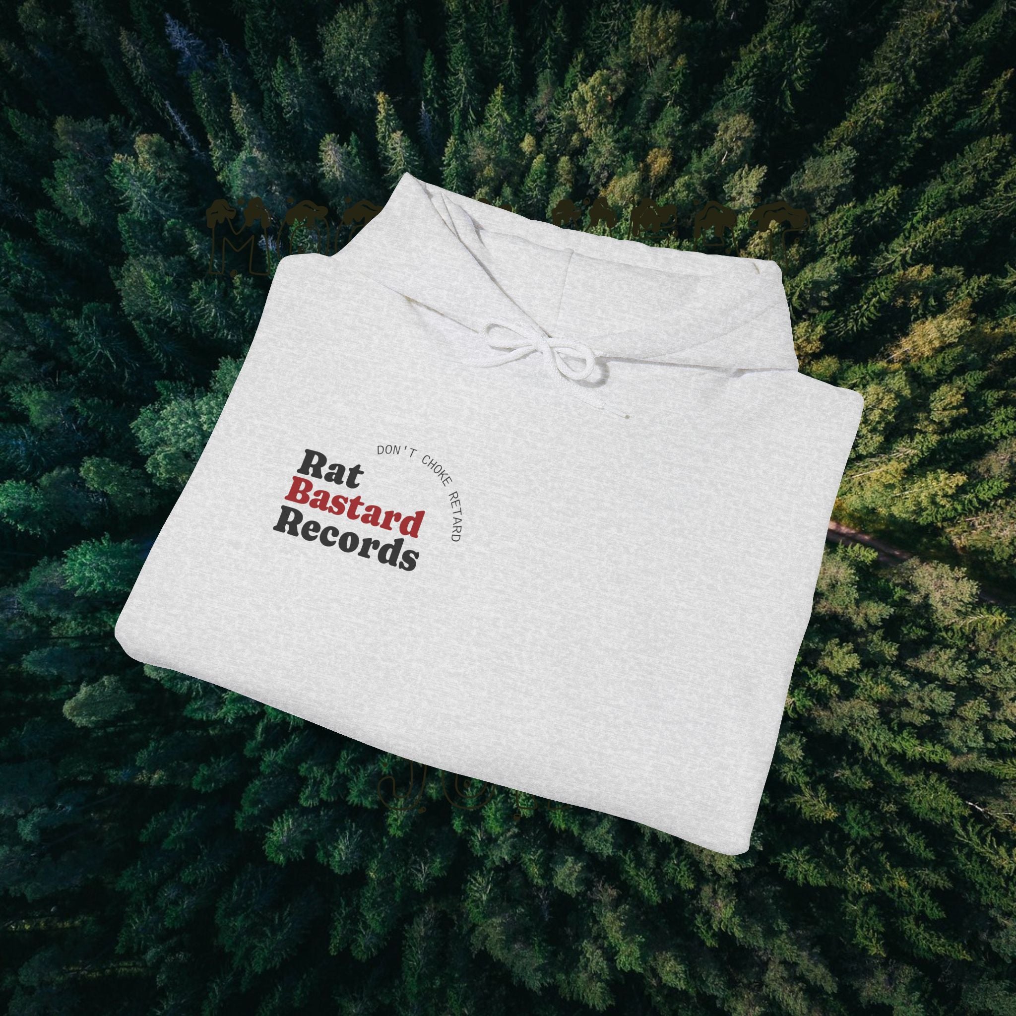 Rat Bastard Records Logo Hoodie