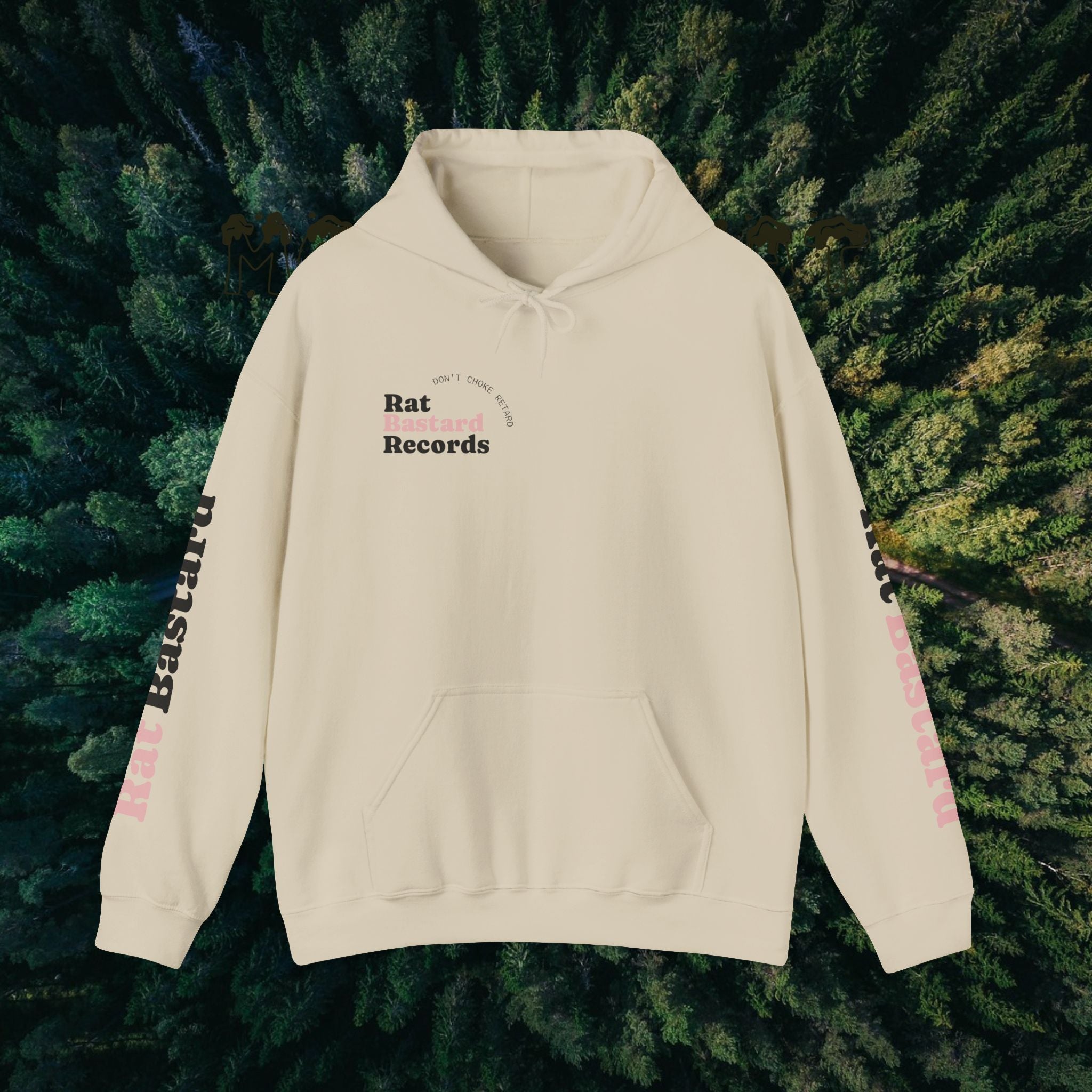 Rat Bastard Records Logo Hoodie