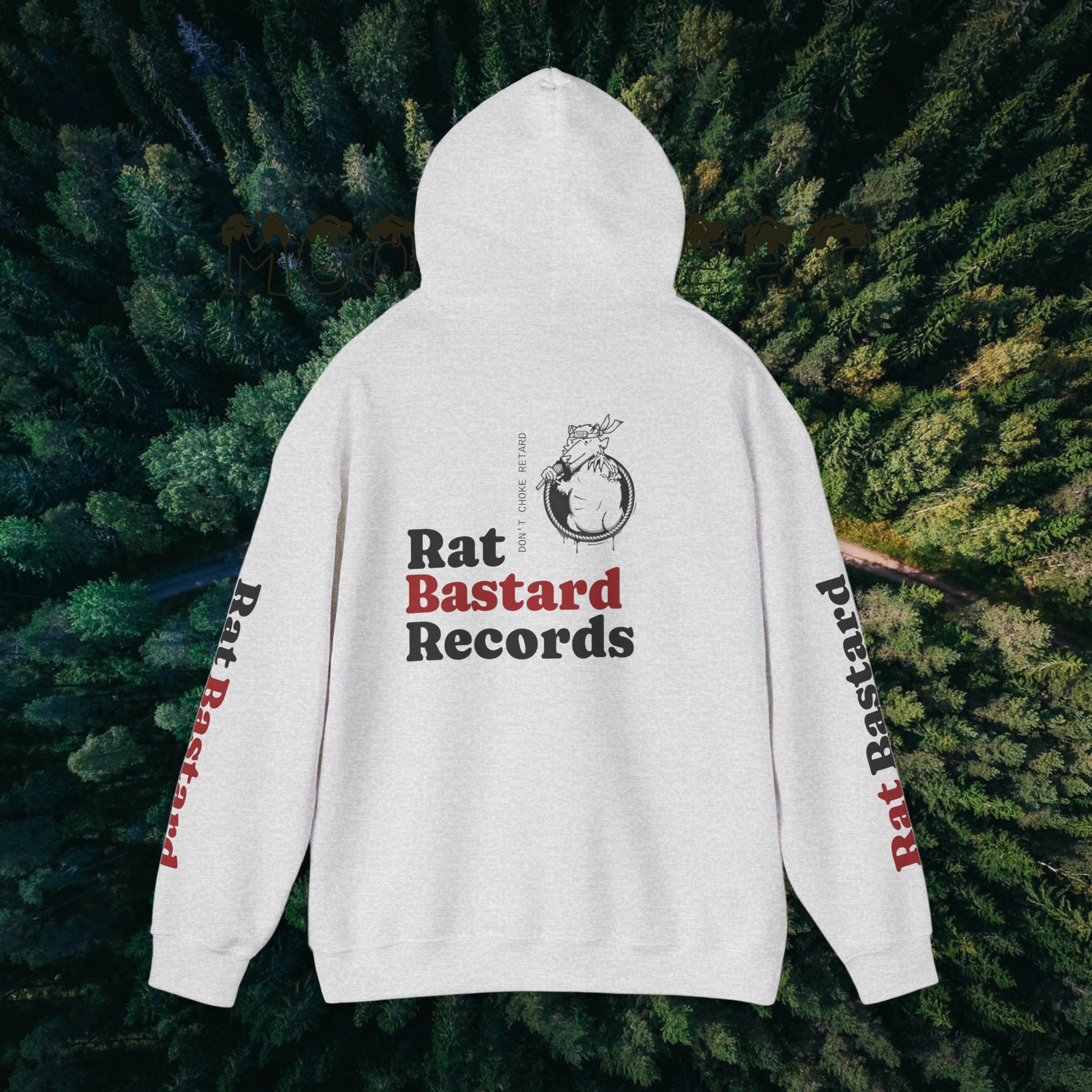 Rat Bastard Records Logo Hoodie