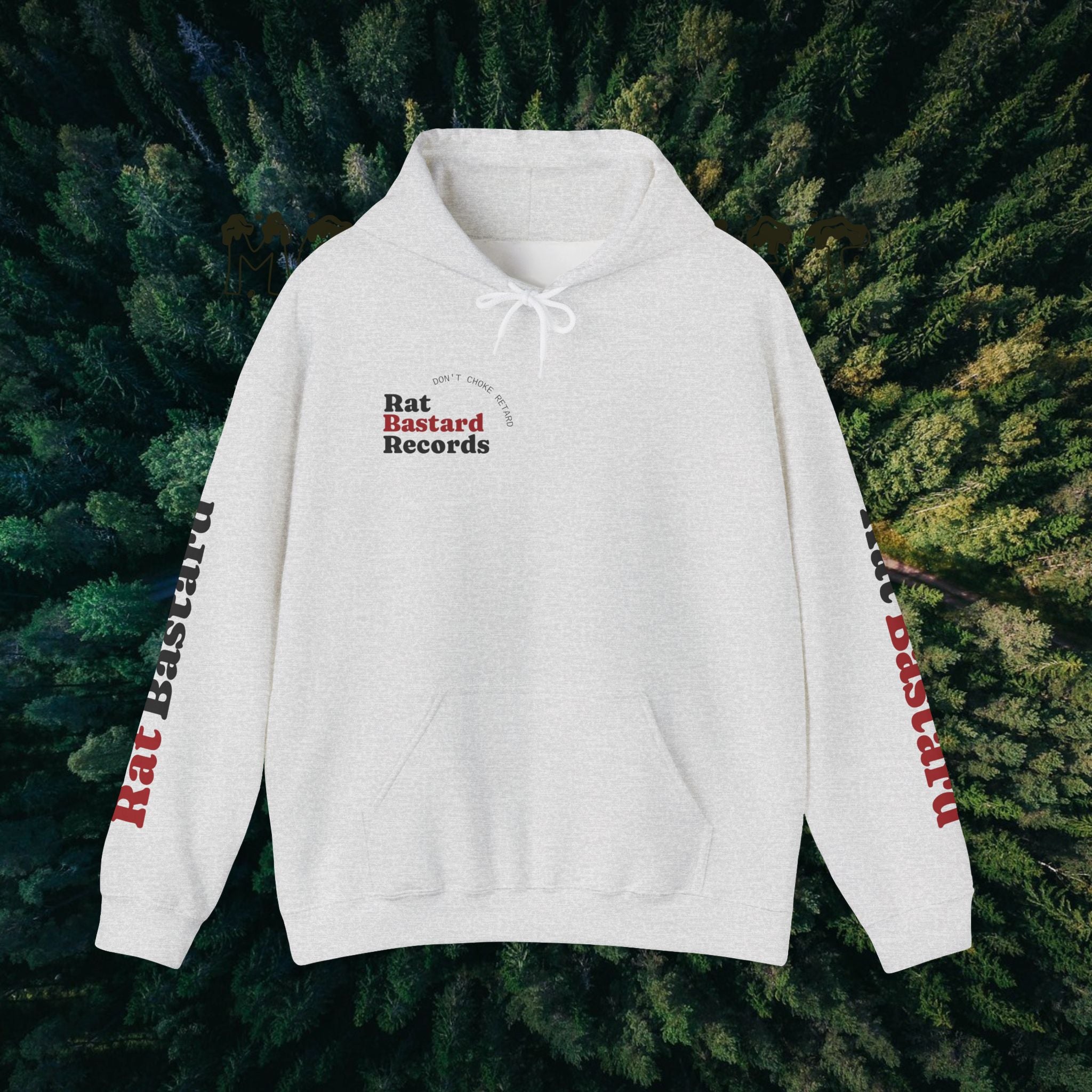 Rat Bastard Records Logo Hoodie
